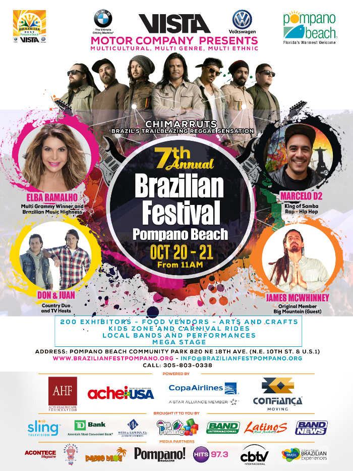 Evento em prol da comunidade brasileira em Pompano Beach - Revista  Facebrasil