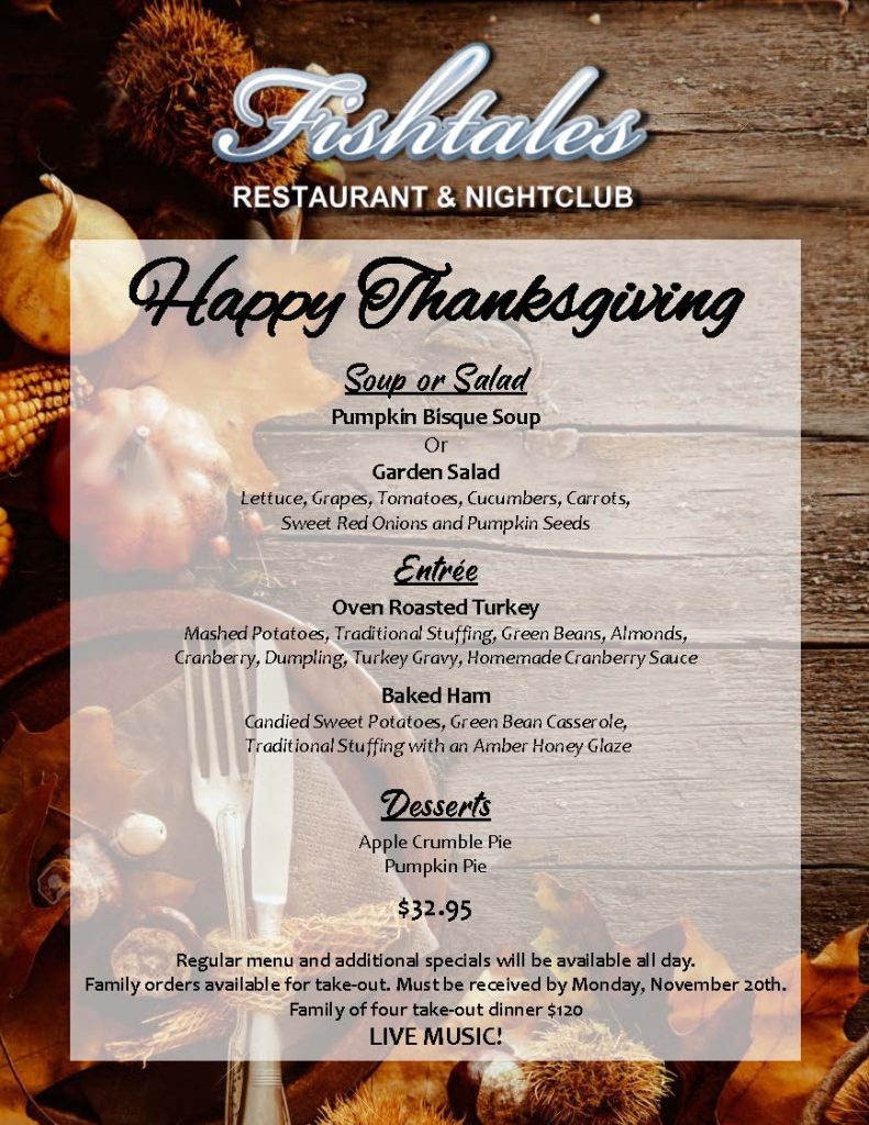 Fort Worth restaurants serving Thanksgiving 2023 dinner, brunch